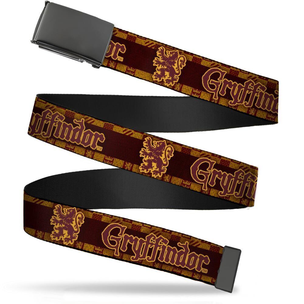 4021 Web Belt Harry Potter, Multicolor, 1.25" Wide-Fits up to 42" Pant Size